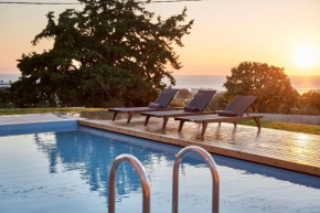 Luxury Rhodes Villa Anissa Villa Sea View Private Swimming Pool 4 BDR Kalithea - Dodekanes Koskinou